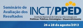 SeminÃ¡rio de AvaliaÃ§Ã£o dos Resultados da Primeira Fase do INCT/PPED